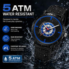 SANDA 3217 Preppy Style 5ATM Waterproof Student Watch with Nylon Strap