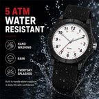 SANDA 6232 Simple 5ATM Waterproof Luminous Watch with Nylon Strap