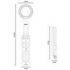 Yesido C231 Portable Folding Aluminum Alloy Tripod Desktop Magnetic Phone Selfie Stick Holder