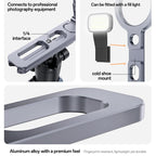 Yesido C231 Portable Folding Aluminum Alloy Tripod Desktop Magnetic Phone Selfie Stick Holder