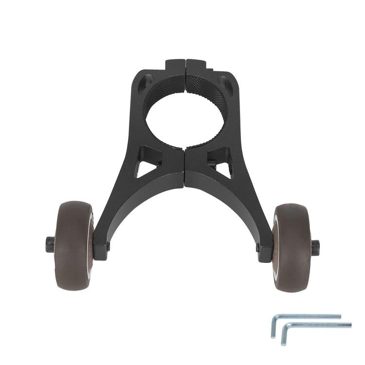 For Xiaomi Mijia M365 Pro / No.9 Scooter F30 / F40 Electric Scooter Auxiliary Wheels Folding Inverted Bracket