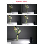 YELANGU LED02 Live Broadcast Micro Film Reporter Interview Recording Microphone Light