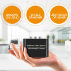 NK-10S AV/S-VIDEO/HDMI USB 3.0 Video Capture Card Converter