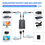 NK-L008 SDI to DP Loop Audio Video Converter, NK-L008 SDI to DP