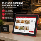 WA1056T 10.1 inch IPS HD Touch Screen Digital Signage, 2GB+16GB, Android 11 RK3566 Quad Core, US Plug, EU Plug, UK Plug