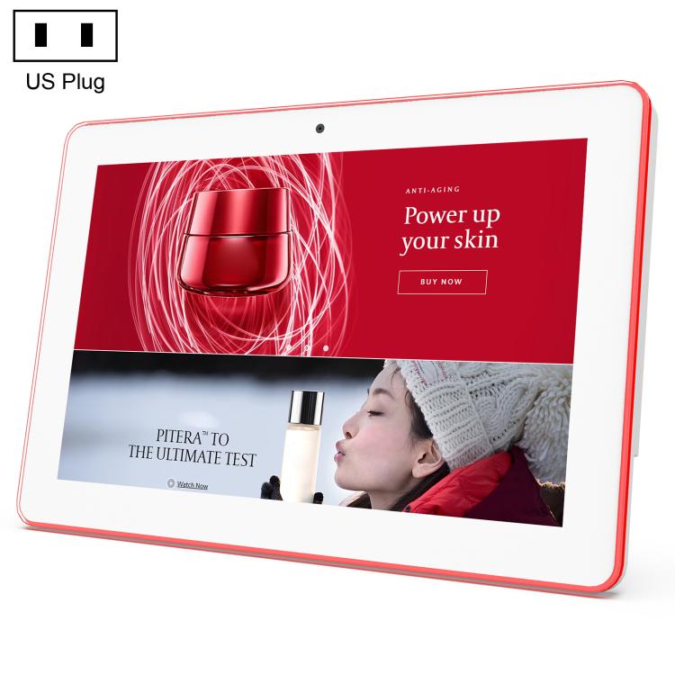 WA1056T 10.1 inch IPS HD Touch Screen Digital Signage, 2GB+16GB, Android 11 RK3566 Quad Core, US Plug, EU Plug, UK Plug