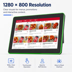 WA1058T 10.1 inch IPS HD Touch Screen Digital Signage, 2GB+16GB, Android 11 RK3568 Quad Core, US Plug, EU Plug, UK Plug