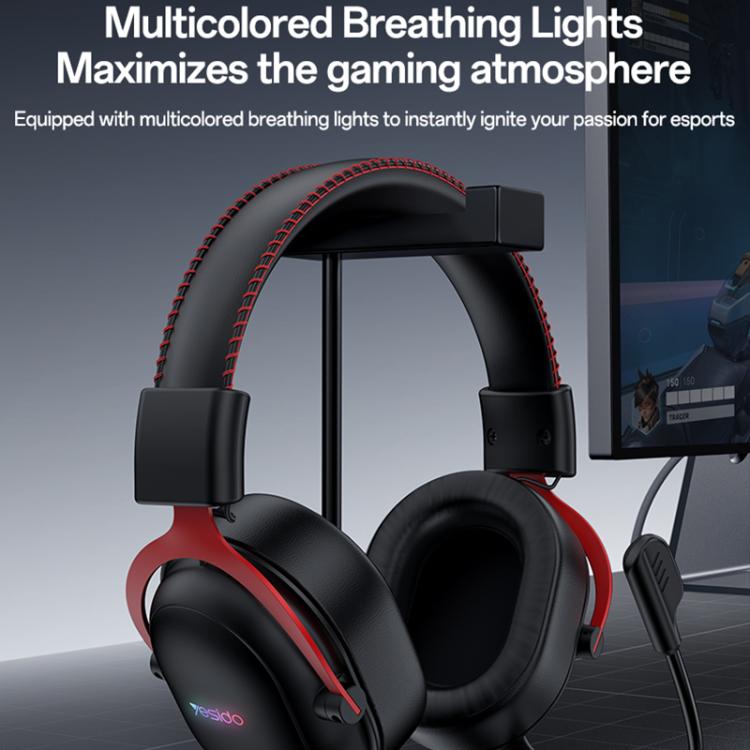Yesido EK07 Three-mode E-sports Gaming RGB Headset, EK07