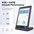 WL8019T 8 inch Vertical Screen HD Touch Screen Digital Signage, 4GB+64GB, Android 14 RK3576S Quad Core, US Plug, EU Plug, UK Plug