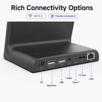 WL8019T 8 inch Vertical Screen HD Touch Screen Digital Signage, 4GB+64GB, Android 14 RK3576S Quad Core, US Plug, EU Plug, UK Plug