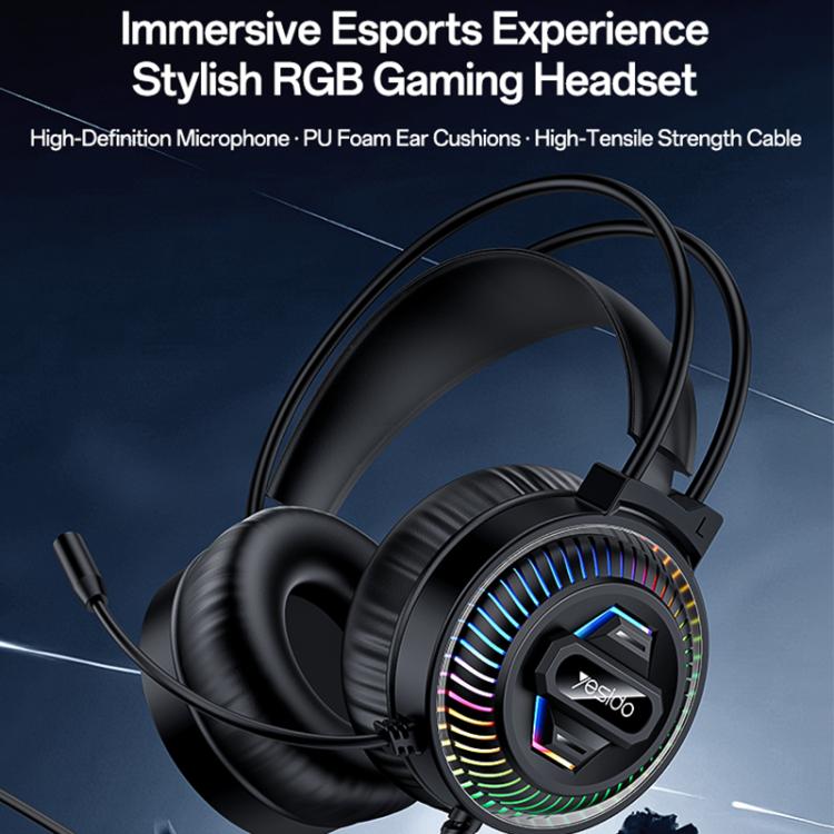 Yesido EK06 RGB Wired E-sports Gaming Headset