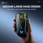 ONIKUMA DM06 RGB Three-mode E-sports Gaming Mouse, DM06