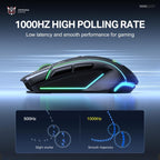ONIKUMA DM06 RGB Three-mode E-sports Gaming Mouse, DM06