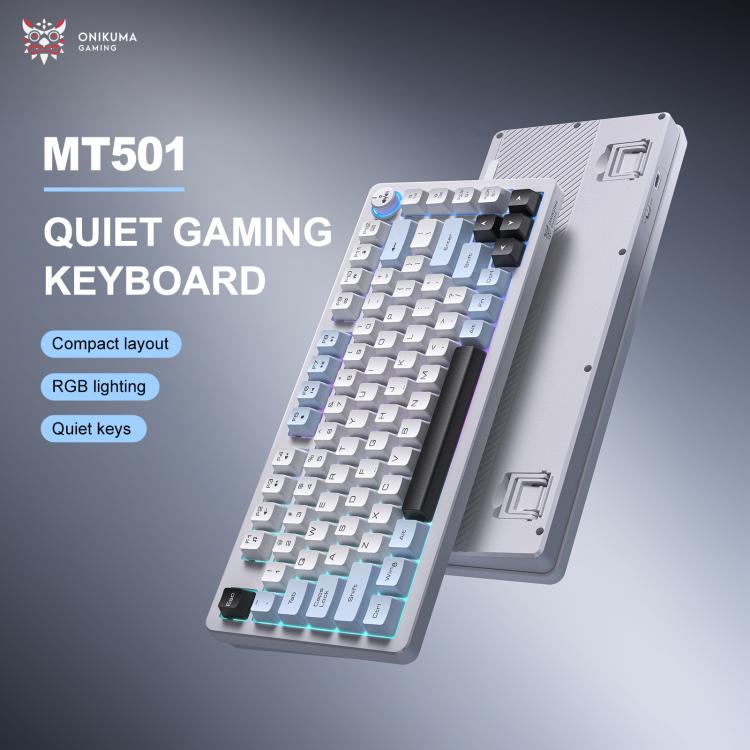 ONIKUMA MT501 Three-mode Silent Mechanical Keyboard, MT501