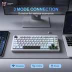 ONIKUMA MT501 Three-mode Silent Mechanical Keyboard, MT501