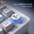ONIKUMA MT501 Three-mode Silent Mechanical Keyboard, MT501