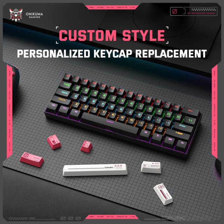 ONIKUMA MT605 Three-mode 61-Key E-sports Mechanical Keyboard, MT605
