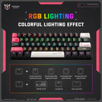 ONIKUMA MT605 Three-mode 61-Key E-sports Mechanical Keyboard, MT605