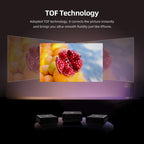 AUN U001 Pro 1080P 2050ANSI For Google TV Android 14 OS Smart Projector, EU Plug, US Plug, UK Plug, AU Plug