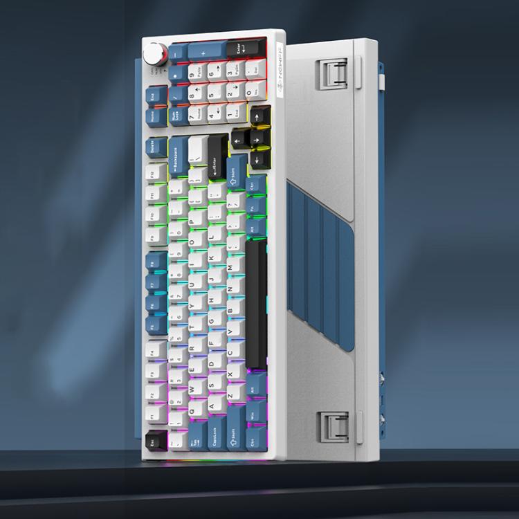 SHIPADOO JK980 Blue Switch RGB 98 Keys Three Modes Mechanical Keyboard
