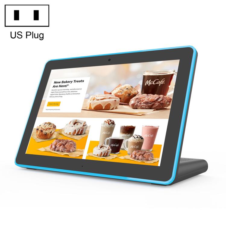 WL1088T 10.1 inch IPS HD Touch Screen Digital Signage, 2GB+16GB, Android 11 RK3568 Quad Core, with LED Light, US Plug, EU Plug, UK Plug