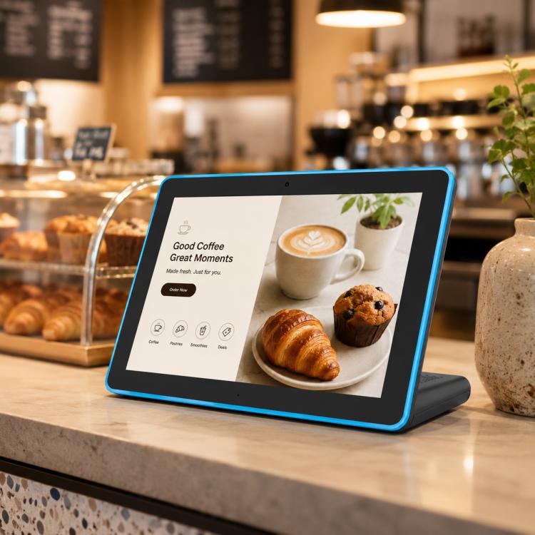 WL1088T 10.1 inch IPS HD Touch Screen Digital Signage, 2GB+16GB, Android 11 RK3568 Quad Core, with LED Light, US Plug, EU Plug, UK Plug
