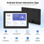 WF1038T 10.1 inch IPS HD Touch Screen Digital Signage, 2GB+16GB, Android 11 RK3568 Quad Core, US Plug, EU Plug, UK Plug