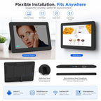 WF1038T 10.1 inch IPS HD Touch Screen Digital Signage, 2GB+16GB, Android 11 RK3568 Quad Core, US Plug, EU Plug, UK Plug