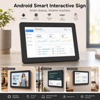 WF1038T 10.1 inch IPS HD Touch Screen Digital Signage, 2GB+16GB, Android 11 RK3568 Quad Core, US Plug, EU Plug, UK Plug