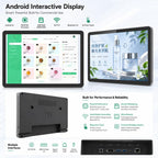 WF1109T 10.95 inch IPS HD Touch Screen Digital Signage, 4GB+64GB, Android 14 RK3576S Quad Core, US Plug, EU Plug, UK Plug