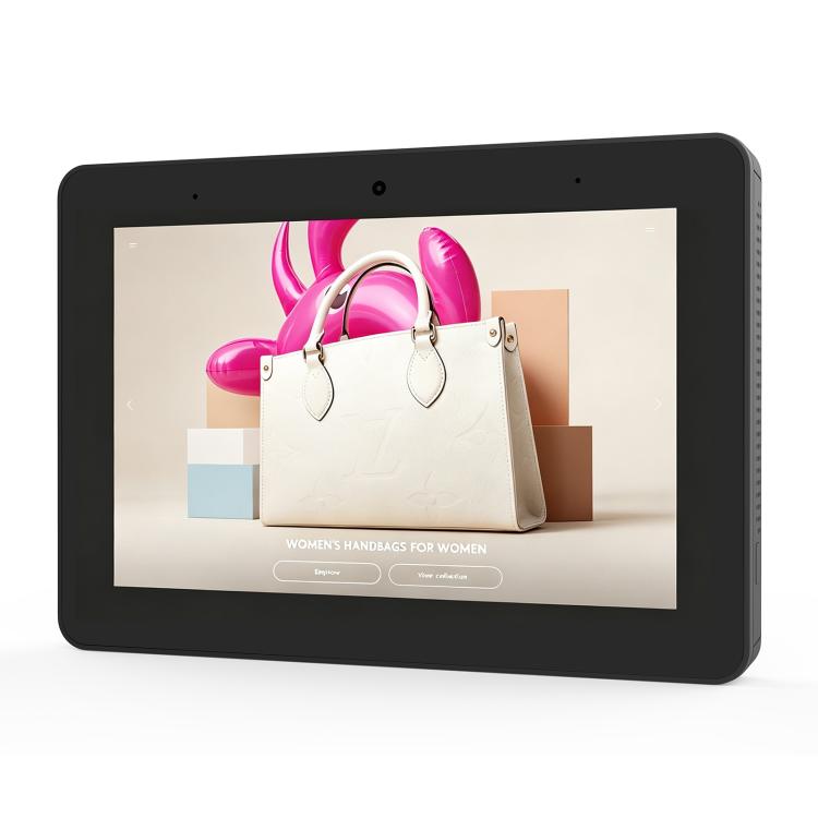 WF8058T 8 inch IPS HD Touch Screen Digital Signage, 2GB+16GB, Android 11 RK3568 Quad Core, US Plug, EU Plug, UK Plug