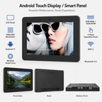 WF8058T 8 inch IPS HD Touch Screen Digital Signage, 2GB+16GB, Android 11 RK3568 Quad Core, US Plug, EU Plug, UK Plug