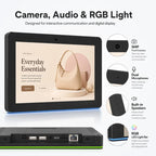 WA8059T 8 inch HD Touch Screen Digital Signage with LED, 4GB+32GB, Android 14 RK3576S Octa Core, EU Plug, US Plug, UK Plug