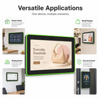 WA8059T 8 inch HD Touch Screen Digital Signage with LED, 4GB+32GB, Android 14 RK3576S Octa Core, EU Plug, US Plug, UK Plug