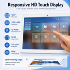 WD1028T 10.1 inch HD Dual Touch Screen Digital Signage, 2GB+16GB, Android 11 RK3568 Quad Core, EU Plug, US Plug, UK Plug