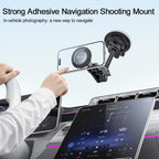 Yesido C282 Car Suction Cup Strong Magnetic Phone Shooting Holder Long Version, C282