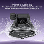 Yesido C320 15W Car Suction Cup Clip Wireless Fast Charging Phone Holder, C320