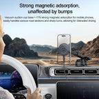Yesido C321 15W Car Suction Cup Magnetic Wireless Fast Charging Phone Holder, C321