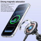 Yesido C322 15W Car Suction Cup Strong Magnetic Wireless Fast Charging Phone Shooting Holder Standard Version, C322
