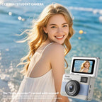 Y11 Macaron Dual-Color CCD 16X Zoom Mini Digital Camera for Kids with 180 Degree Flip Selfie Screen
