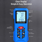 ZHENBING N1 Advanced Version Handheld Cross Line Infrared Laser Distance Meter, 50m, 70m, 100m, 120m
