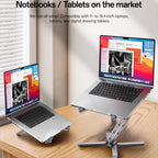 Yesido LP09 Detachable Laptop 360 Degrees Rotating Heating Stand