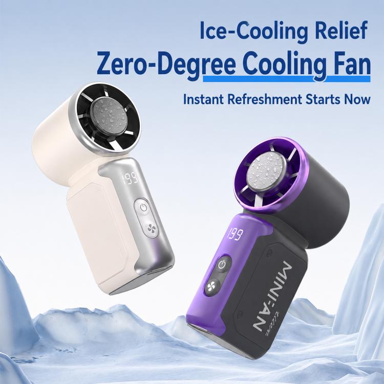 K813 Mini High Speed ??Cooling Fan with Digital Display