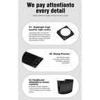 2pcs 16 x 96 Plus Pixels  Ultra-Thin Waterproof Programmable LED Flexible Matrix Display Screen, USB