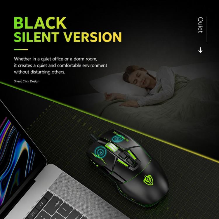 SHIPADOO G7 7D 8800DPI Gaming Colorful USB Wired Mouse