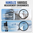 Handheld HD Laser Speedometer Rangefinder Distance Meter, 400m, 600m, 800m, 1000m, 1200m, 1500m