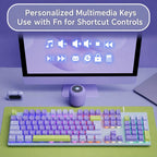 SHIPADOO GK80 104 Keys Mechanical Feel USB Wired Keyboard