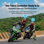 Noise Reduction Motorcycle Helmet Waterproof Wireless Bluetooth Earphone