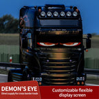 Demon Eye Car Ultra-Thin Waterproof LED Flexible Matrix Display Screen 2pcs, 16 x 32 USB set, 16 x 64 USB set, 20 x 64 USB set, 16 x 96 USB set