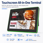 WA1059T 10.1 inch HD Touch Screen Digital Signage with Light, 4GB+32GB, Android 14 RK3576S Quad Core, US Plug, EU Plug, UK Plug